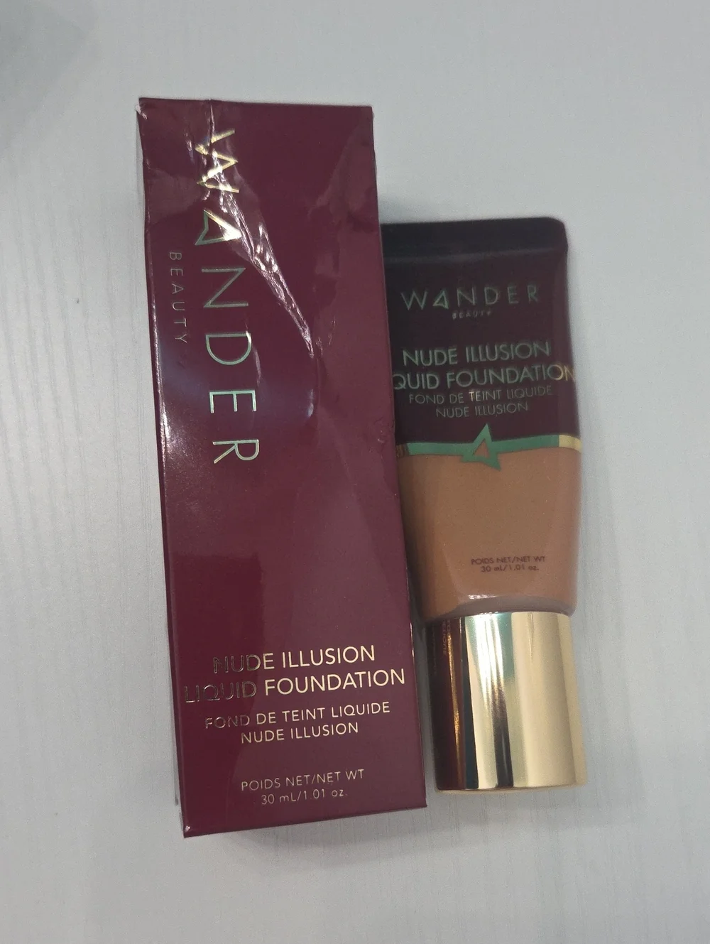 Wander Beauty Nude Illusion Liquid Foundation - Rich